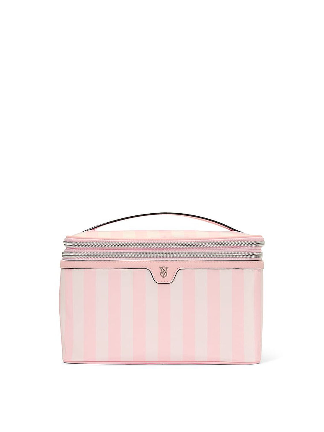 vs Victoria's Secret Express Train Case Heritage Stripe 1 of 3 