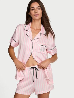 VSFS '26 Signature Satin Short Pajama Set