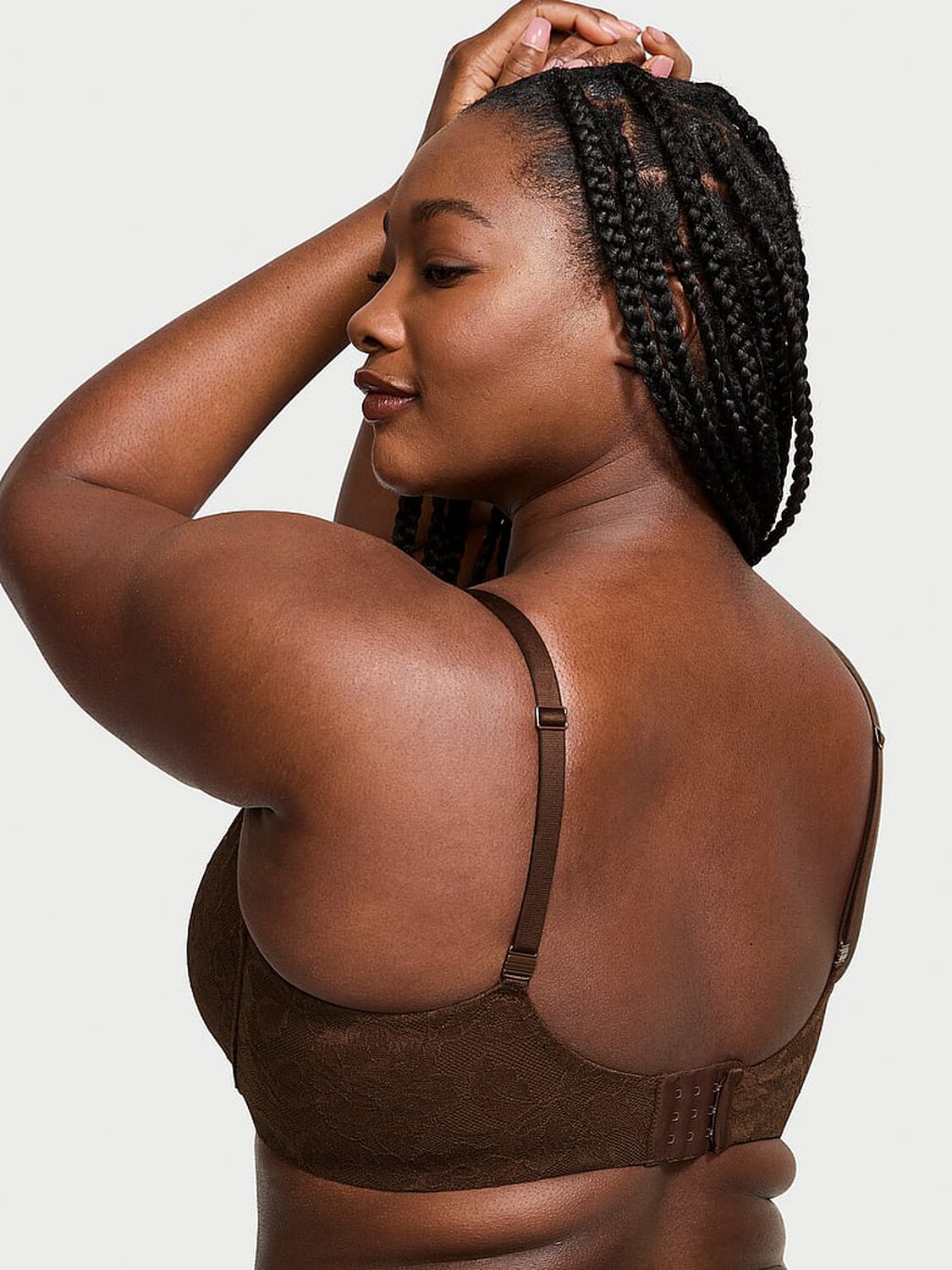 vs Body By Victoria Invisible Lift Full-Coverage Minimizer Bra Ganache 2 of 4 
