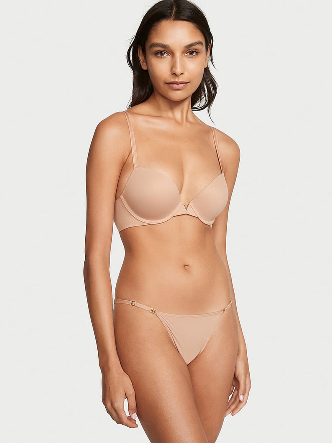 vs Love Cloud Push-Up Plunge Bra Praline 4 of 4 