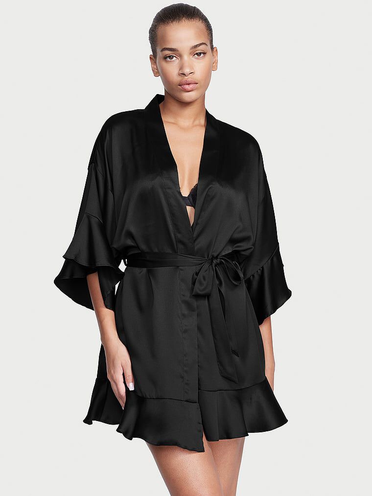 Silky robe dress new arrivals