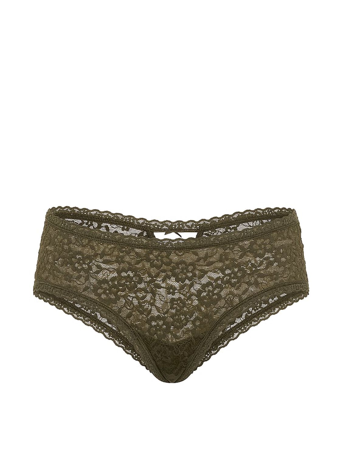 vs The Lacie Lace Keyhole Cheeky Panty Olive 3 of 4 