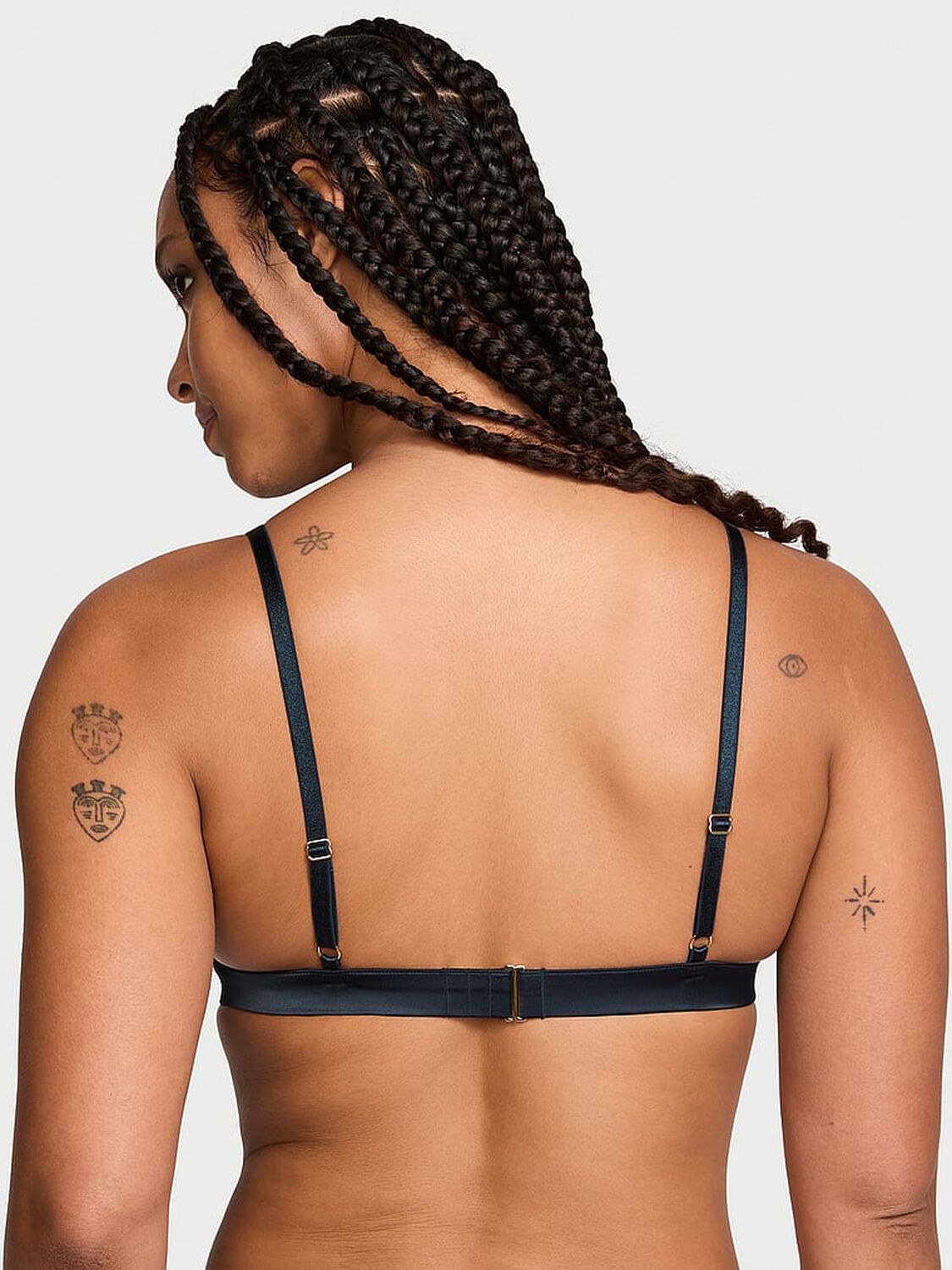 vs Very Sexy Ziggy Glam Shine Fishnet Triangle Bralette 2 of 4 