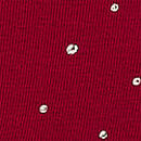 Stretch Cotton Sparkle Hiphugger Panty, Red Lacquer Mistletoe, swatch