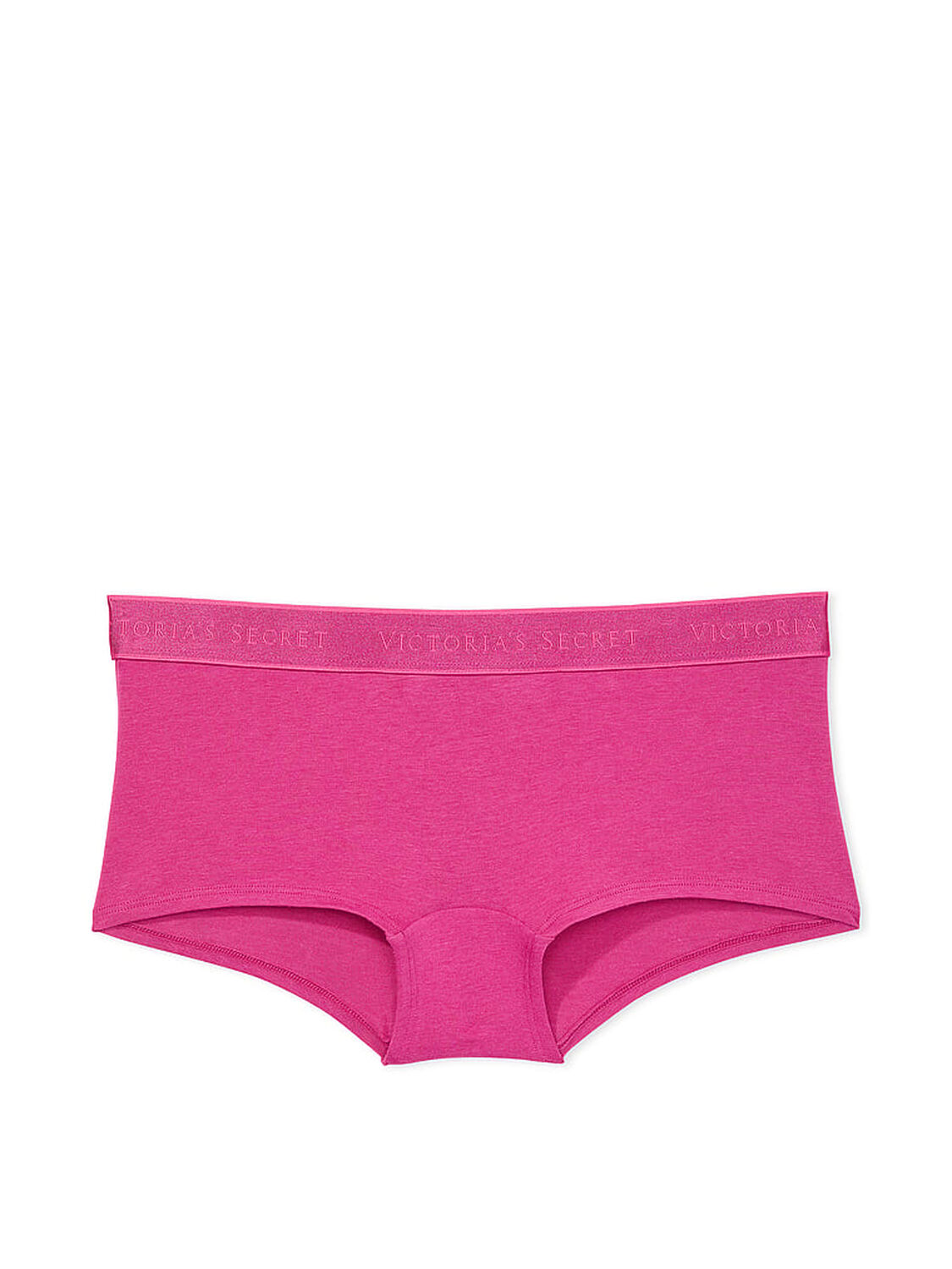 vs Cotton Logo Cotton Boyshort Panty Luscious Rose 3 of 3 
