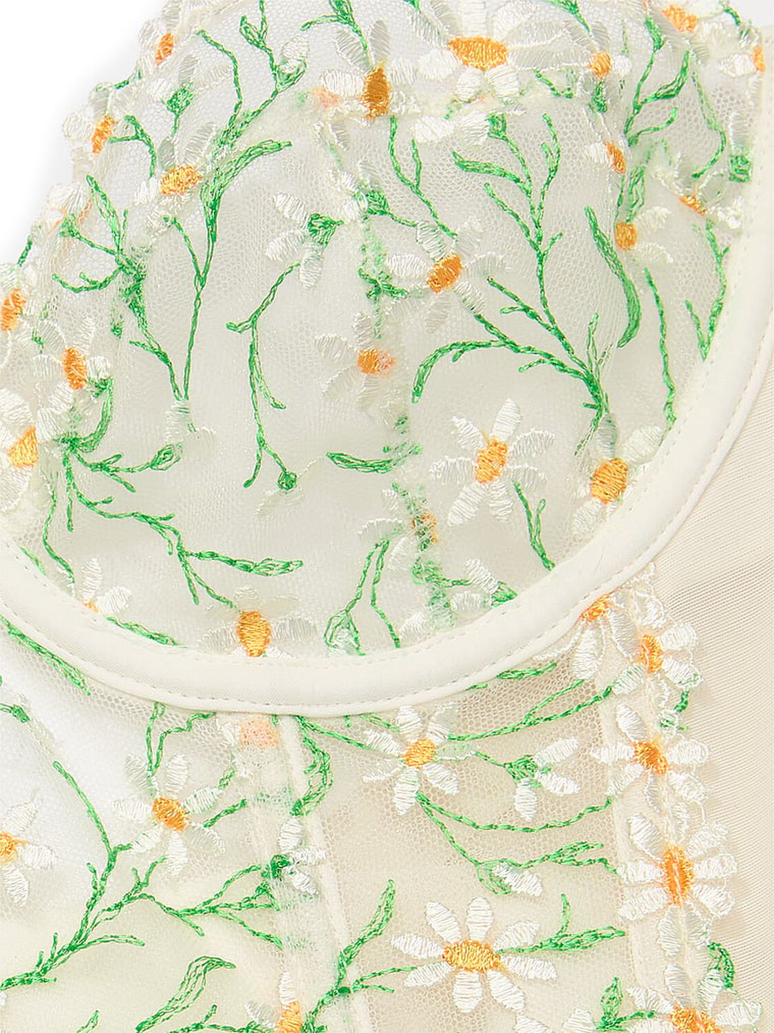 vs Dream Angels Daisy Chain Embroidery Strapless Corset Top 5 of 5 
