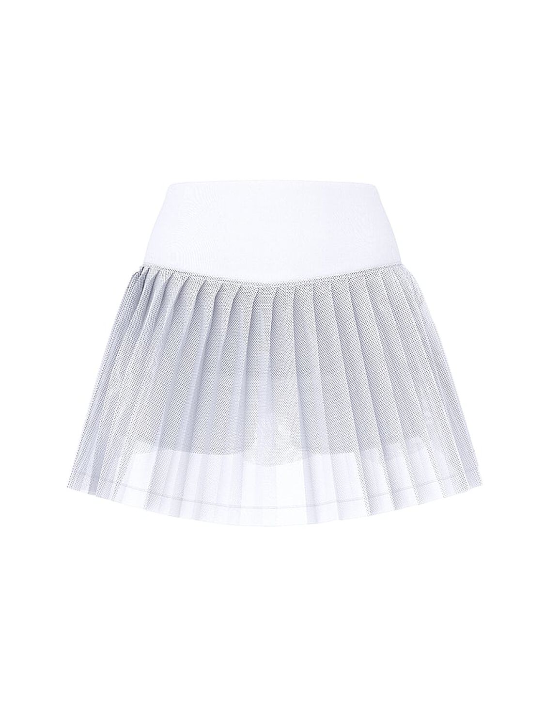 vs Vsx VSX Incredible Coverage™ Mesh Tennis Skirt Vs White 3 of 3 