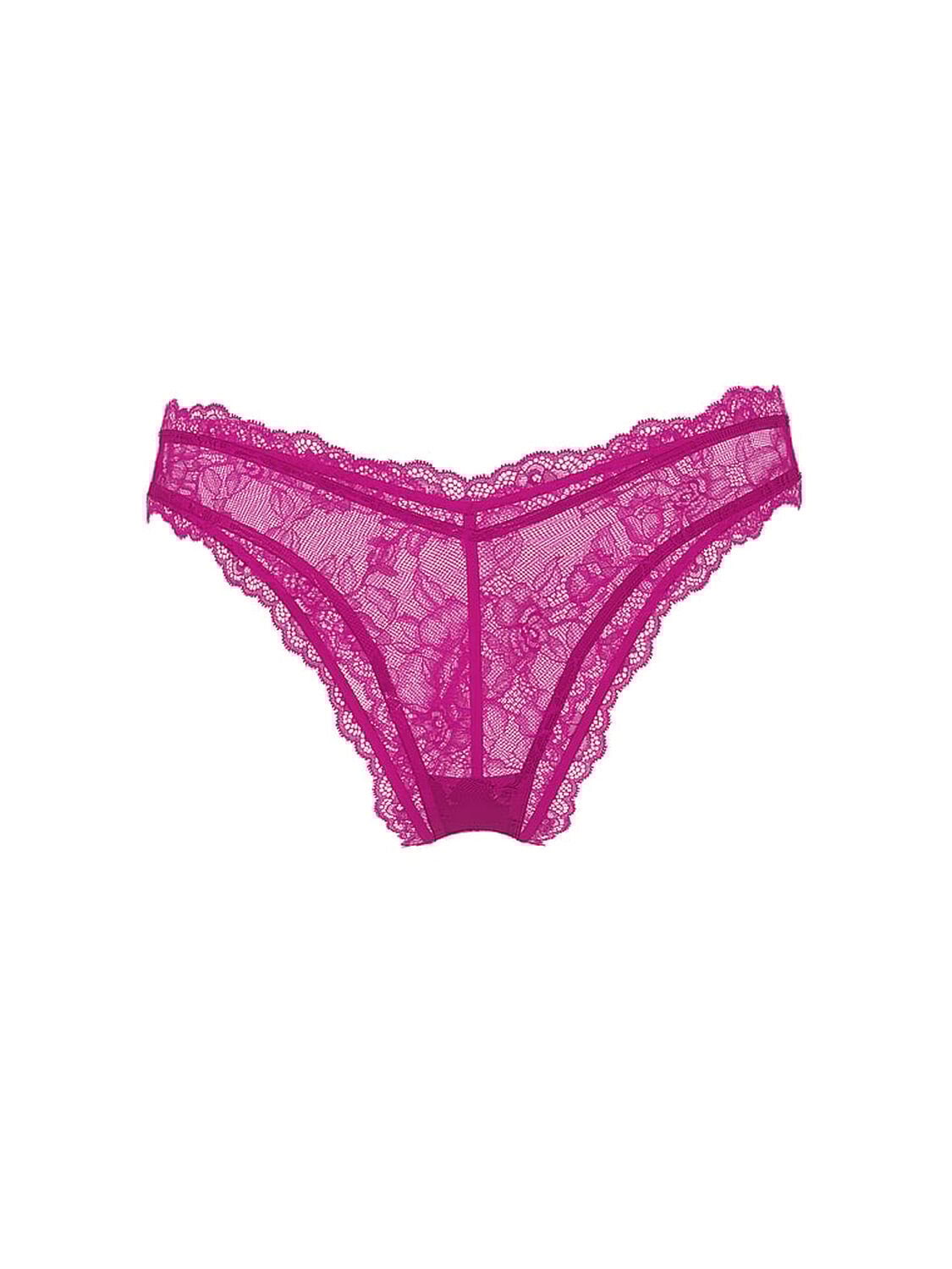 vs Very Sexy Rose Lace High-Leg Cheeky Panty Berrylicious 3 of 3 