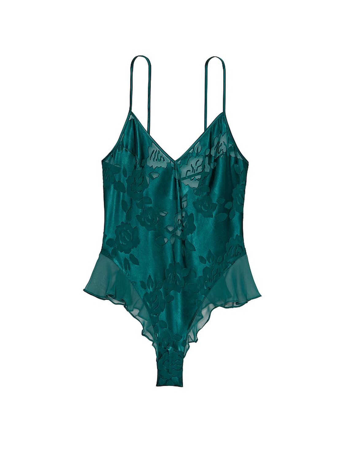 vs Victoria's Secret VS Archives Burnout Satin Teddy 3 of 4 