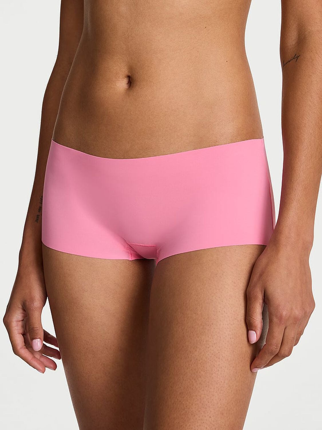 vs No-Show No-Show Strappy Boyshort Panty Sexy Little Pink 1 of 4 