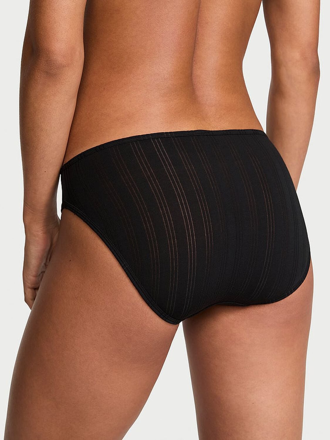 vs Victoria's Secret SoSoft&trade; Modal Ultra-Fine High-Leg Brief Panty Black 2 of 2 