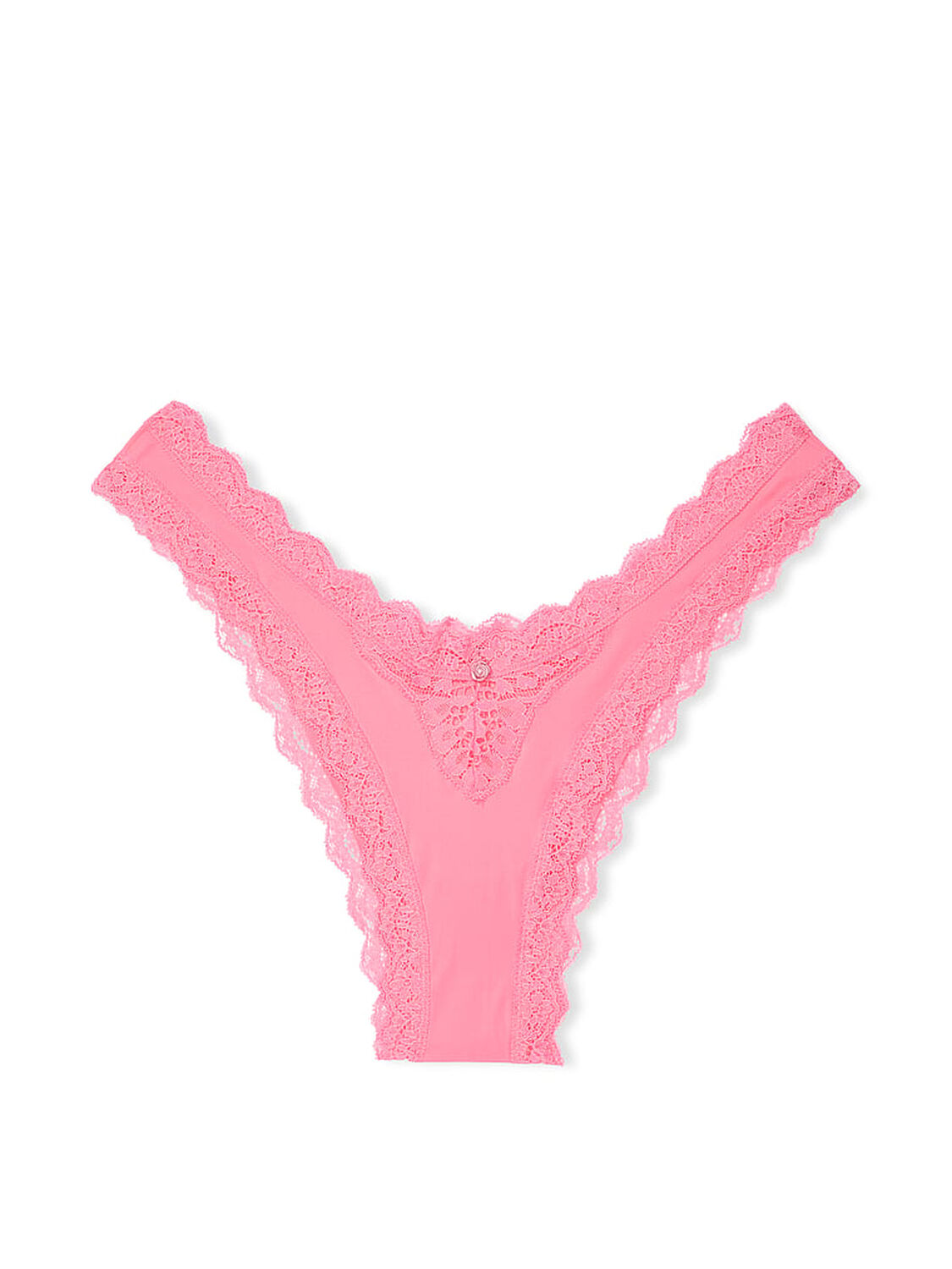 vs Dream Angels Lace-Trim Brazilian Panty 3 of 3 