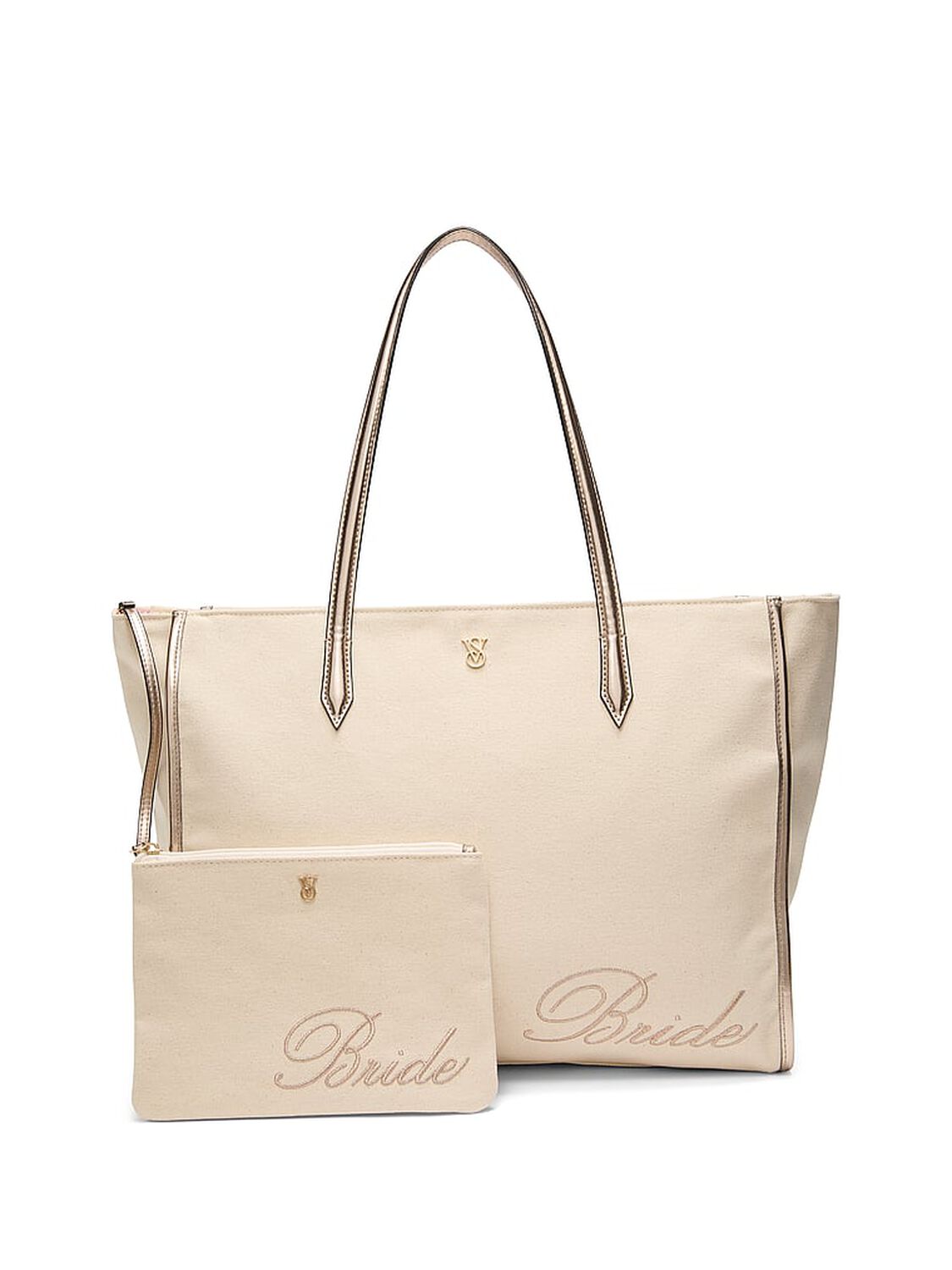 vs Victoria's Secret Bridal Canvas Tote Bag Bridal 1 of 4 