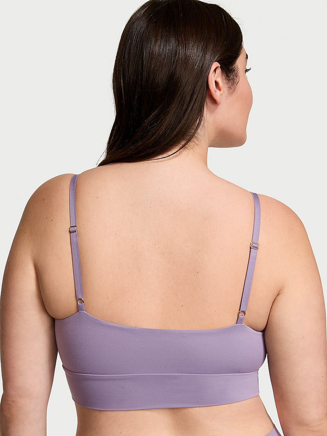 vs Victoria's Secret BODYWEAR by Victoria with FeatherSoft™ Innovation Bralette Frozen Plum 2 of 4 