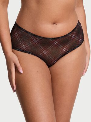 Shimmer Mesh Cheeky Panty