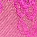 Shine Strap Brazilian Panty, Pink Fire, swatch