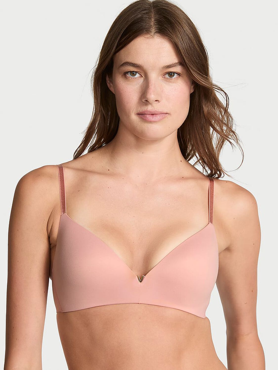 vs Dream Angels Wireless Push-Up Bra Royal Pink 4 of 4 