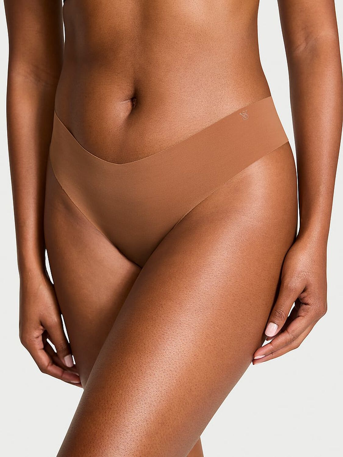 vs No-Show No-Show Thong Panty Caramel 1 of 3 