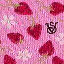 Lace-Waist Bikini Panty, Pink Sugar Strawberries, swatch