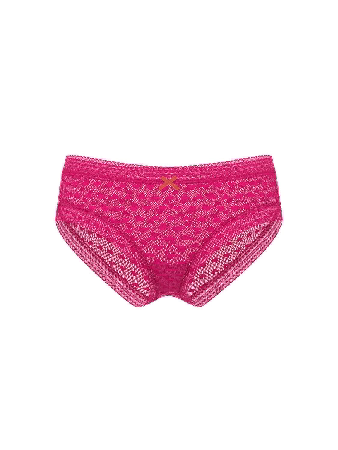 vs The Lacie Heart Lace Cheeky Panty Pop Pink 3 of 3 