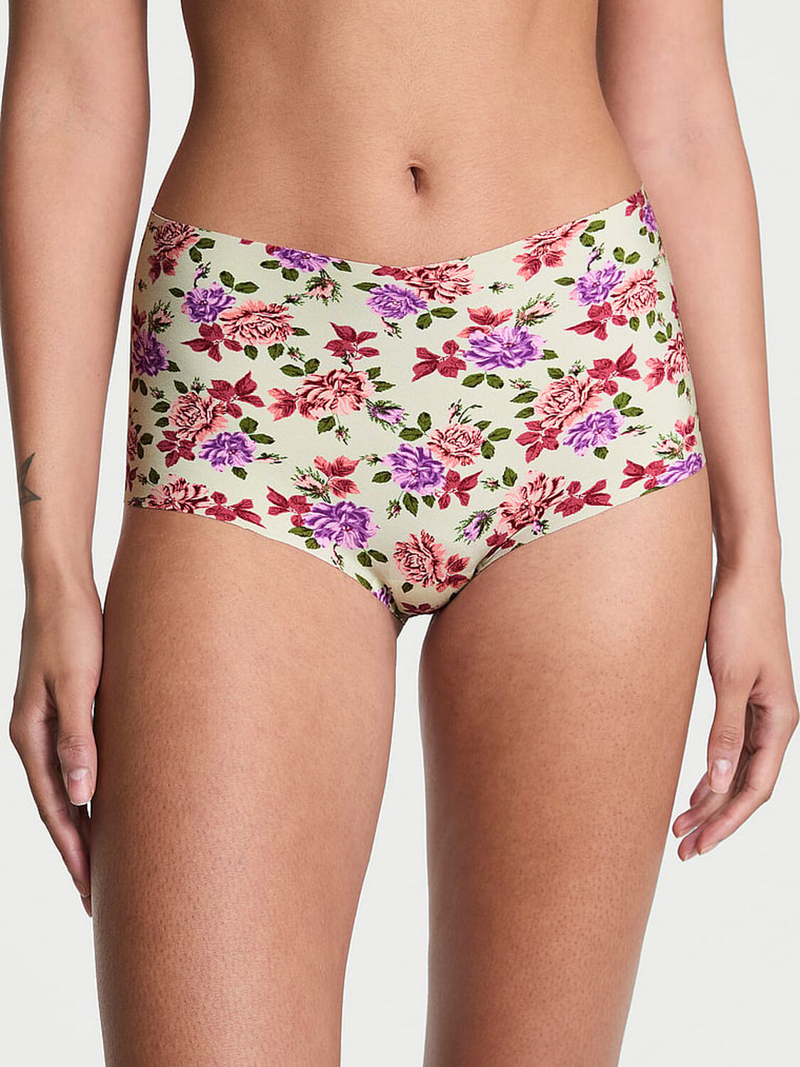 vs No-Show No-Show Modern Brief Panty Fall Roses 1 of 2 
