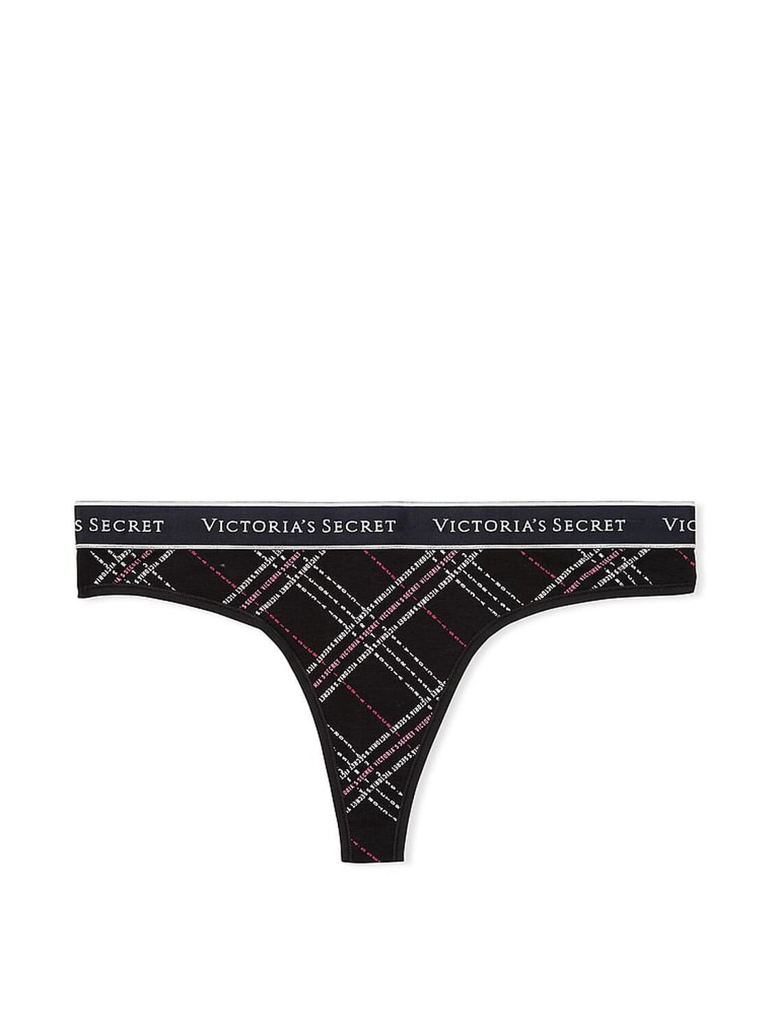vs Cotton Logo Cotton Thong Panty 3 of 3 