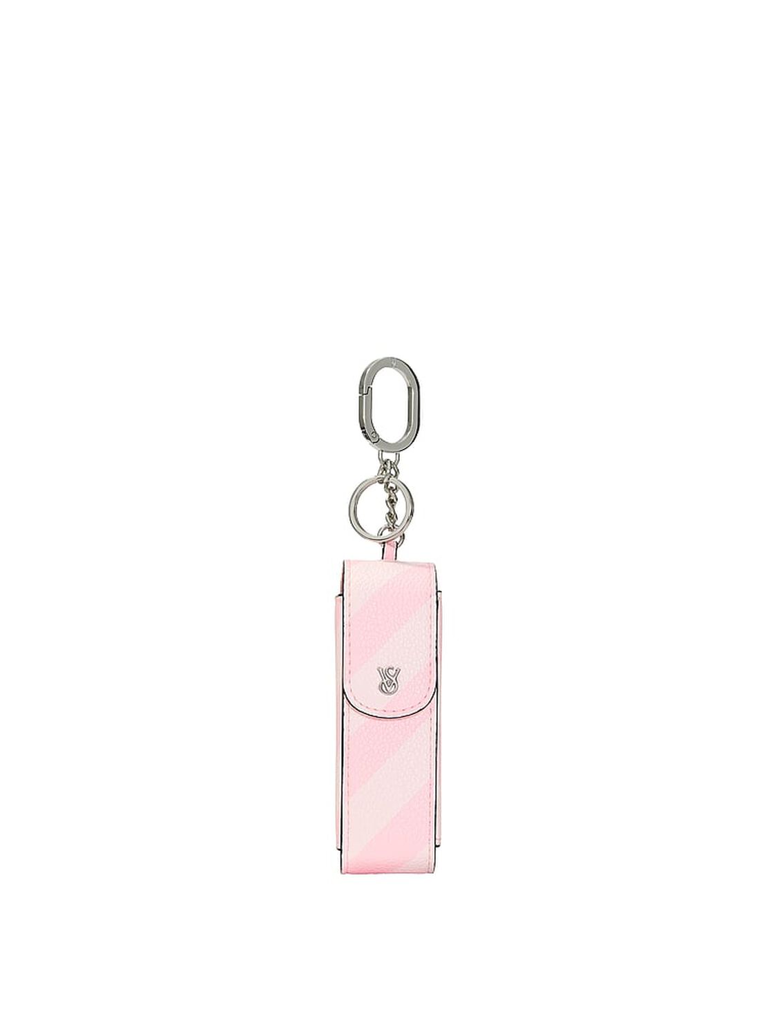vs Victoria's Secret Lip Gloss Holder Bag Charm Heritage Stripe 1 of 1 