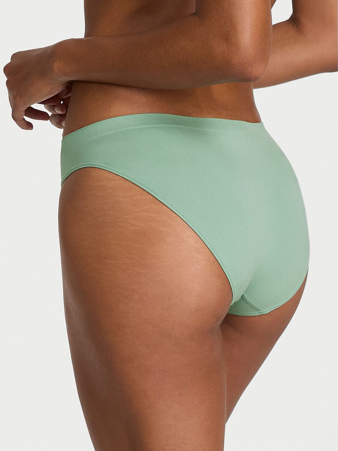 vs Seamless Seamless Bikini Panty Seasalt Green 1 of 3 