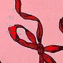 No-Show Modern Brief Panty, Pink Bows, swatch