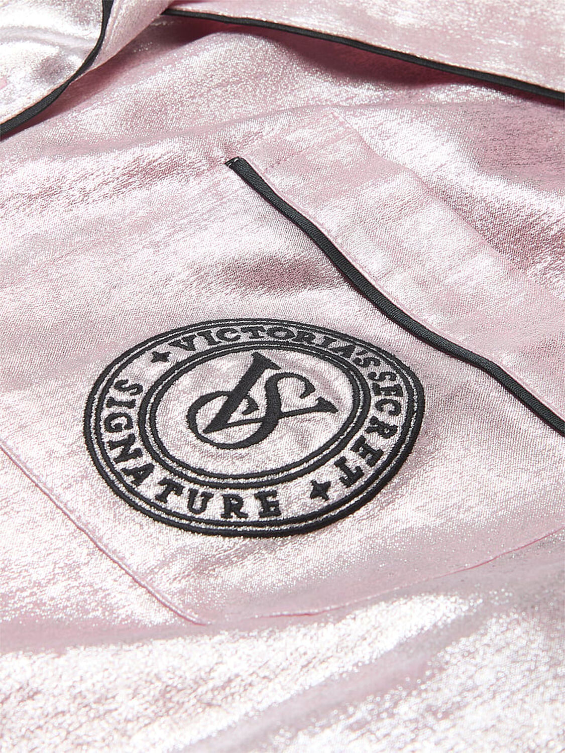 vs Victoria's Secret Glazed Satin Short Pajama Set 4 of 4 