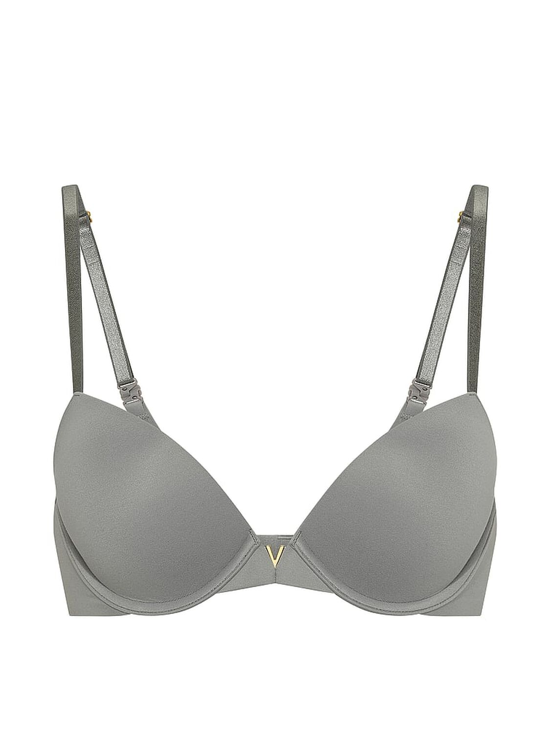 vs Love Cloud Smooth Push-Up Bra Steel Grey 3 of 3 