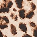 Signature Satin Short Pajama Set, Leopard, swatch