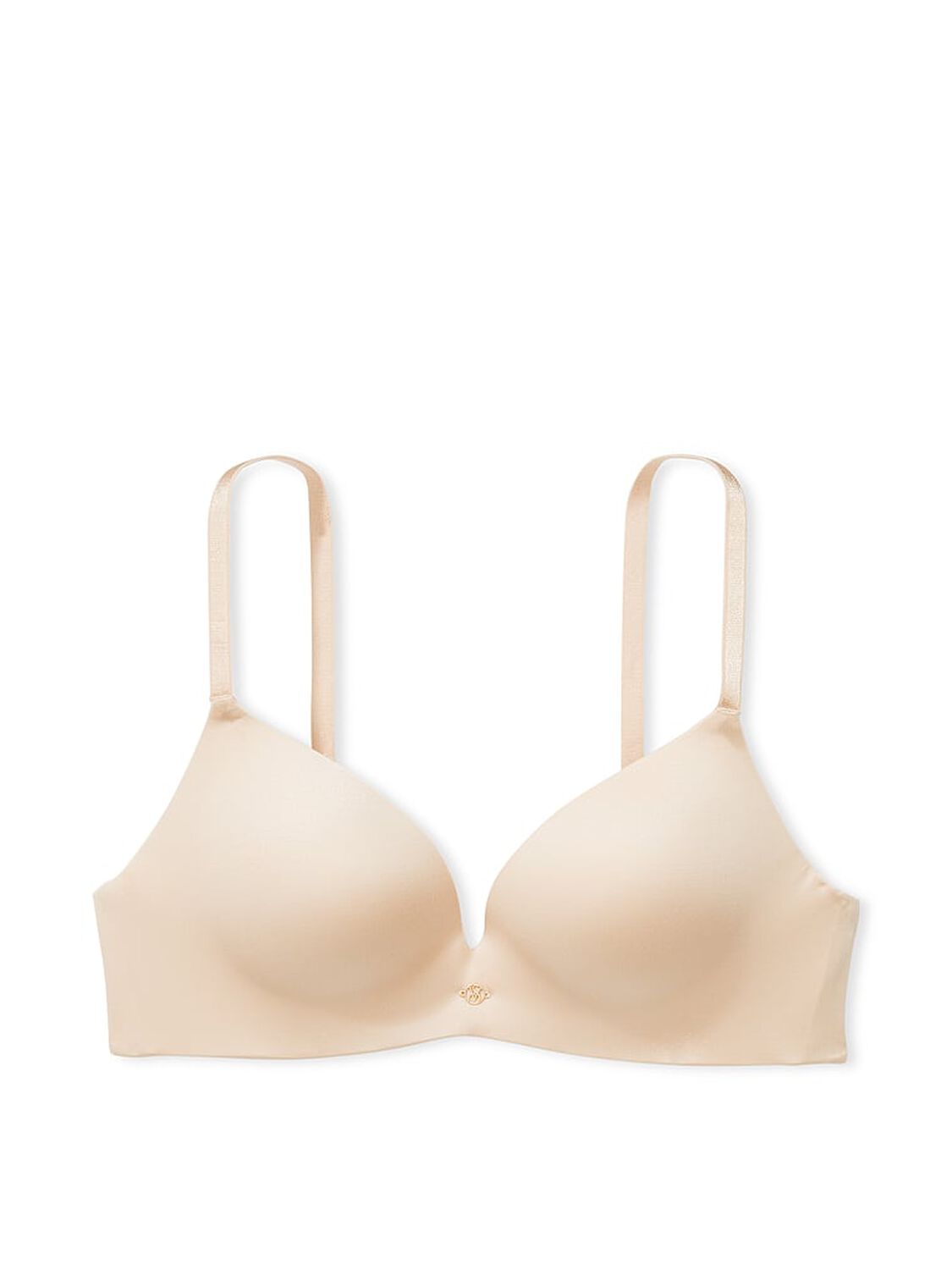 vs Very Sexy So Obsessed Smooth Wireless Push-Up Bra Marzipan 3 of 4 