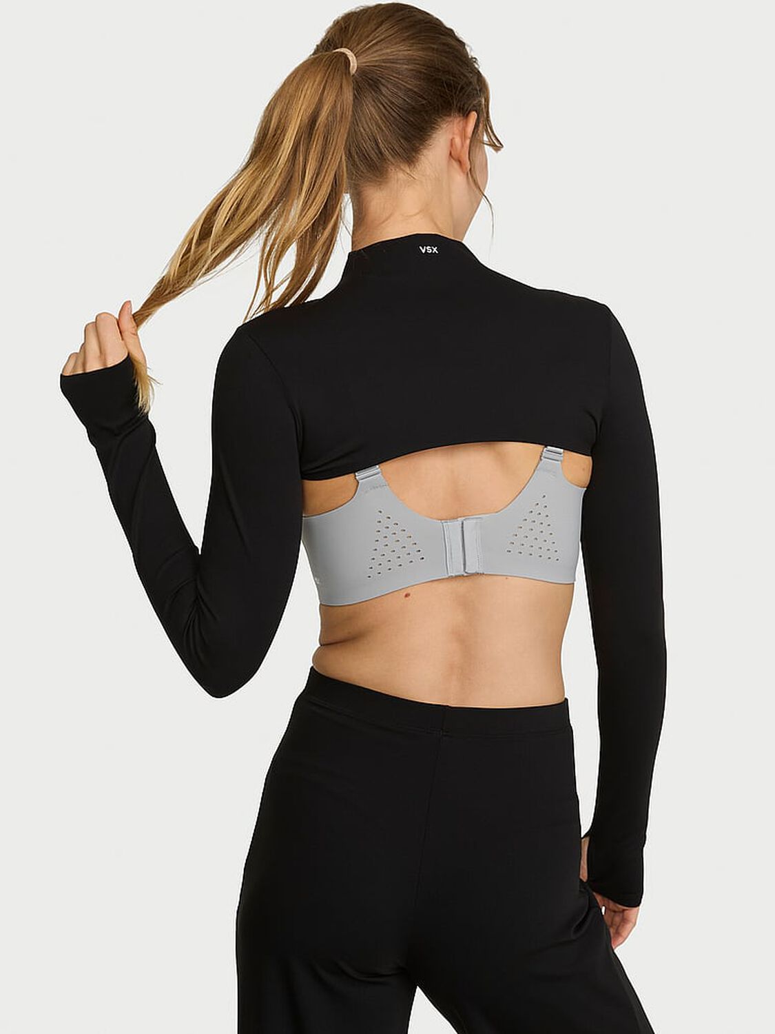 vs Vsx VSX Elevate&trade; Shrug Black 2 of 3 