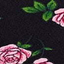 No-Show Cheeky Panty, Black Roses, swatch