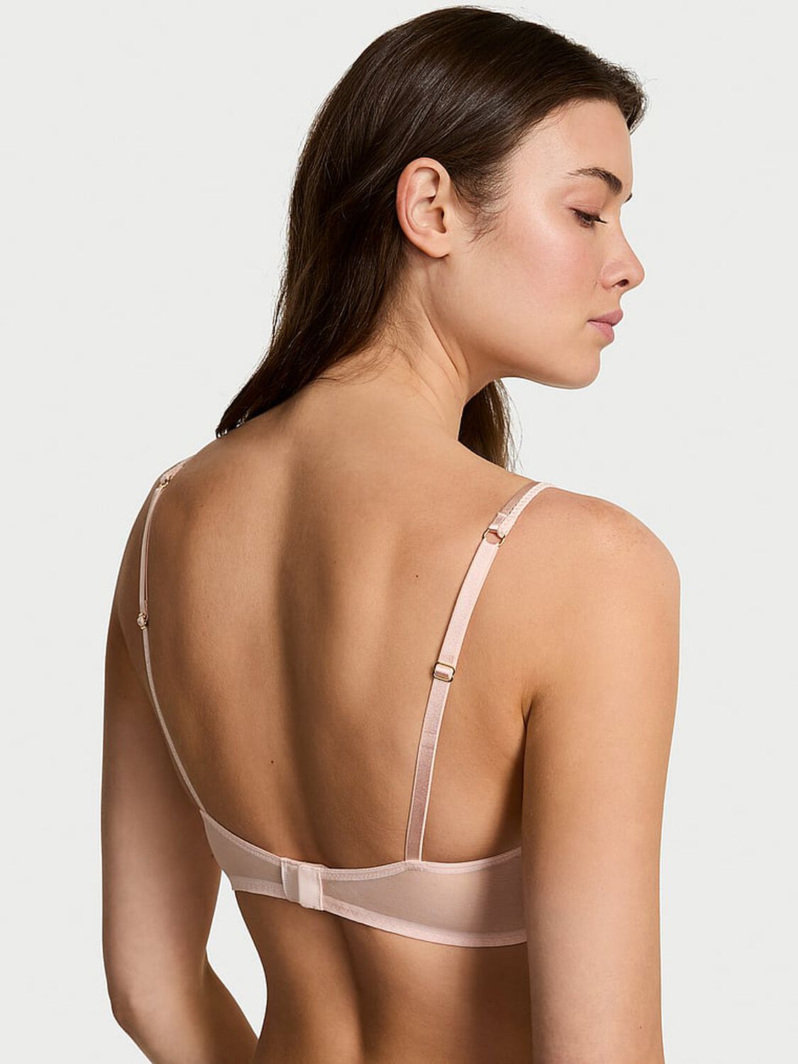 vs Dream Angels Wicked Wildflower Embroidery Unlined Balconette Bra Bare Blooms 2 of 3 