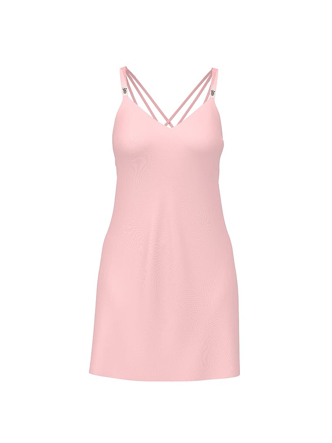 vs Very Sexy Shine Strap Satin Slip Angel Pink 1 of 1 