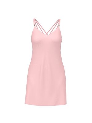 Scattered Shine Strap Satin Strappy-Back Slip