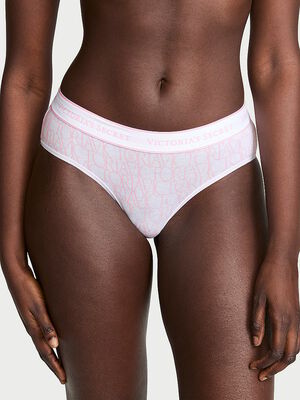 Logo Cotton Hiphugger Panty