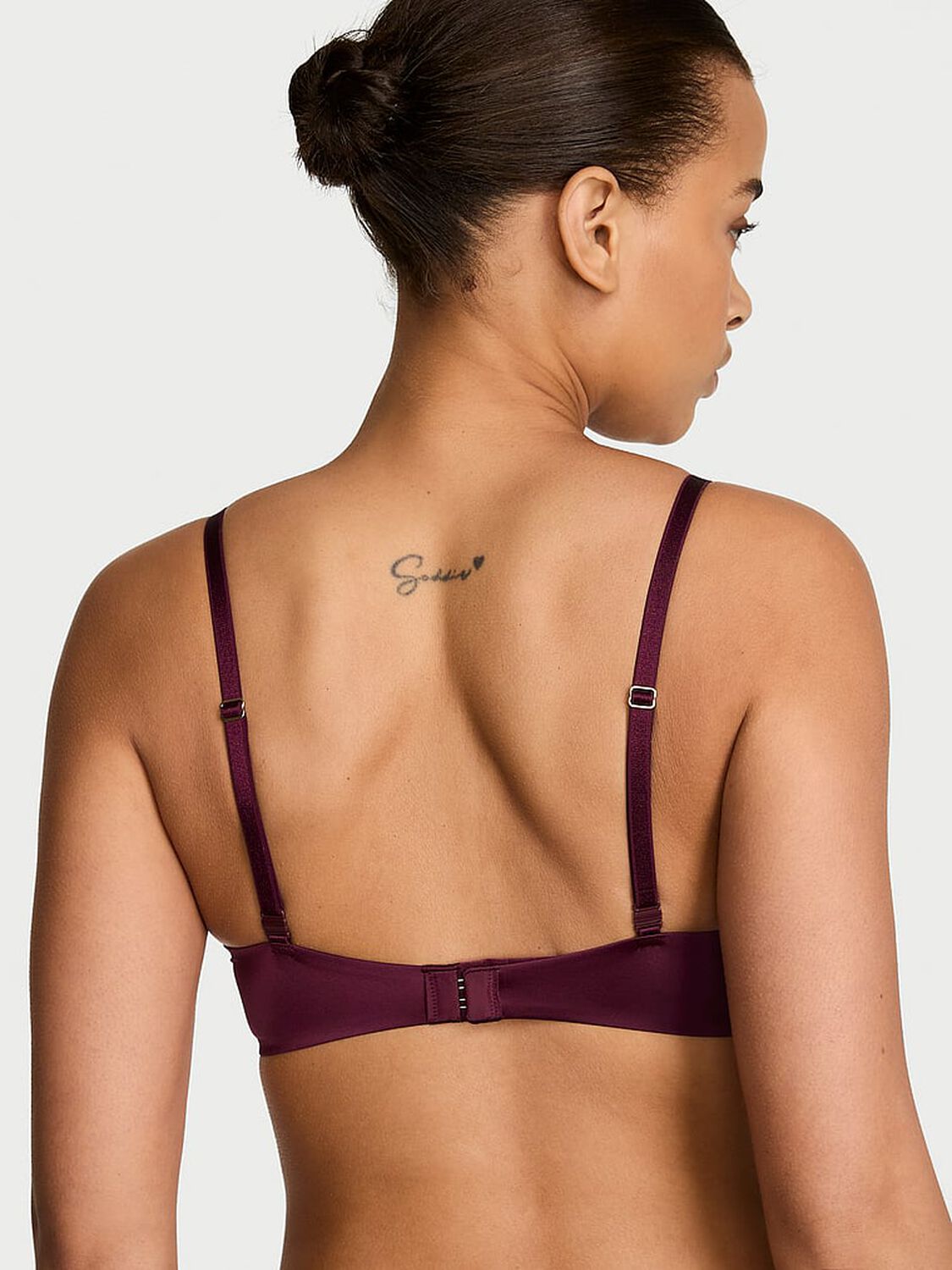 vs Very Sexy Bombshell Add-2-Cups Smooth Push-Up Bra Rich Maroon 2 of 2 