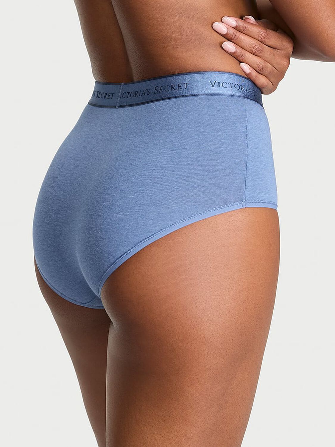 vs Cotton Logo Cotton Modern Brief Panty Moonlight Blue 2 of 3 