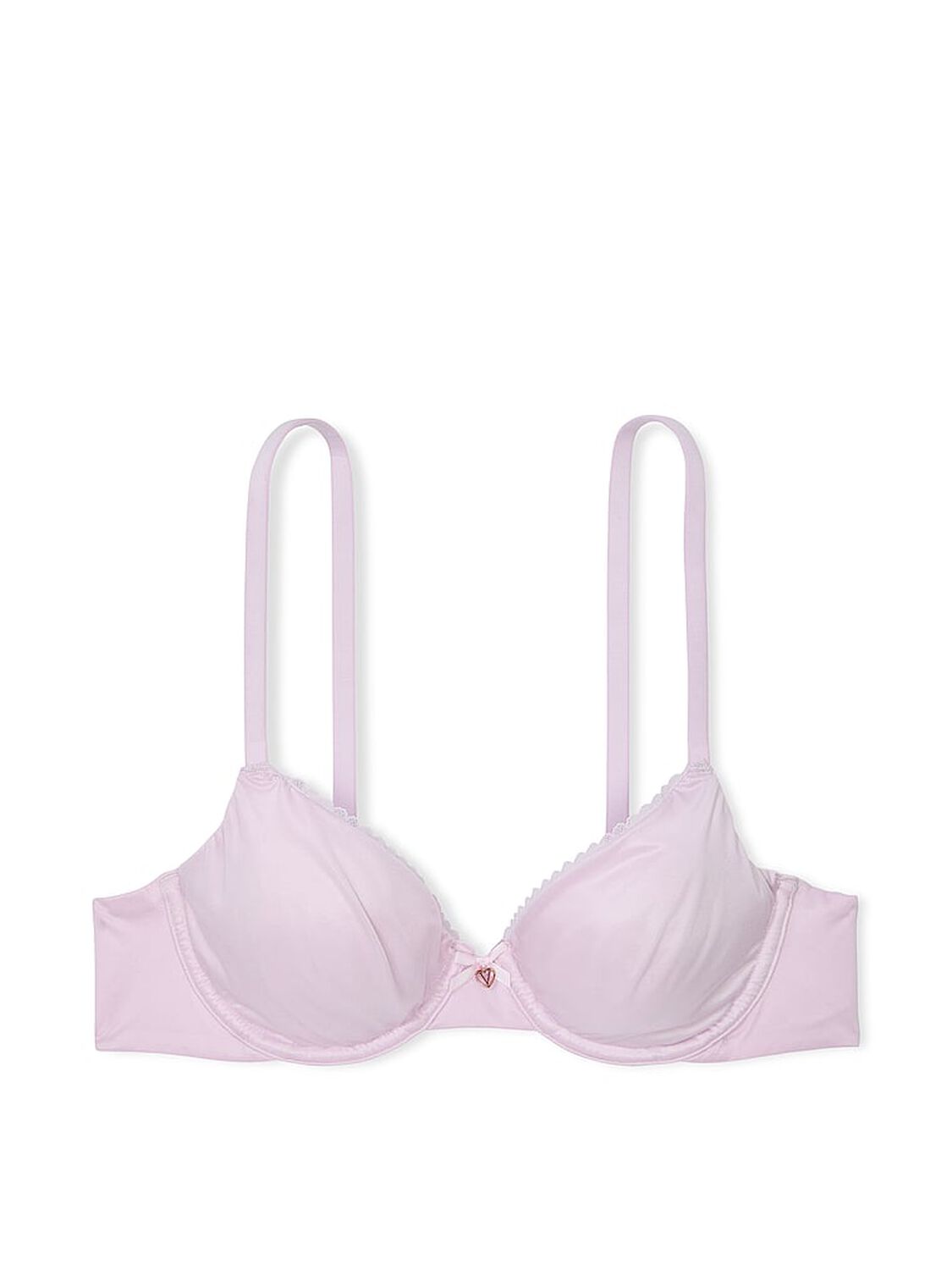 vs Body By Victoria Invisible Lift Unlined Smooth Demi Bra Delicate Violet 3 of 3 