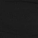 Stretch Cotton Fitted Tee, Pure Black, swatch