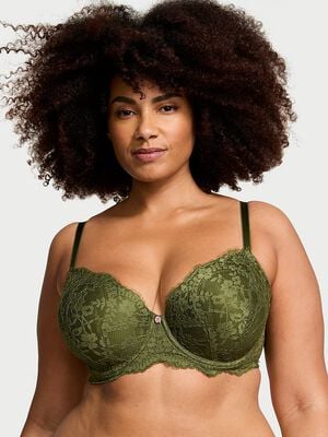 Lace Lightly Lined Classic Coverage Demi Bra