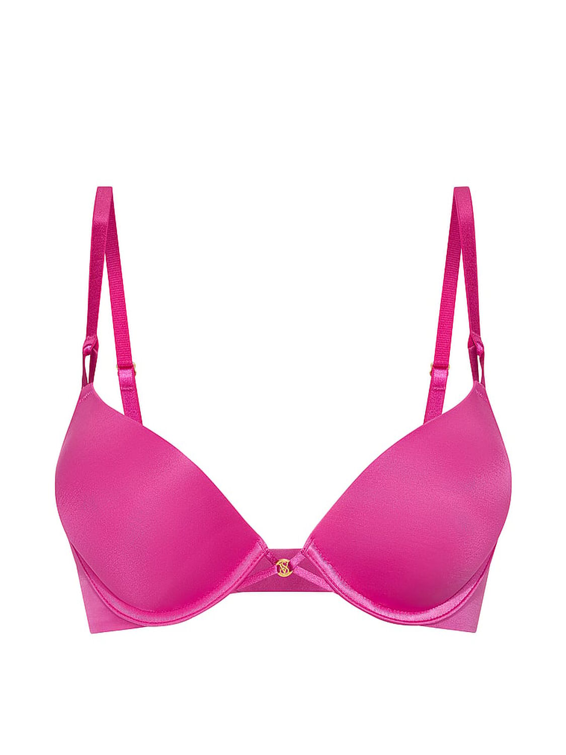 vs Very Sexy Bombshell Add-2-Cups Smooth Push-Up Bra Pink Fire 3 of 3 