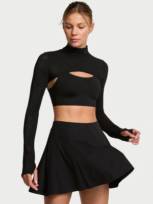 VSX RoseFlex Lace Mock-Neck Shrug
