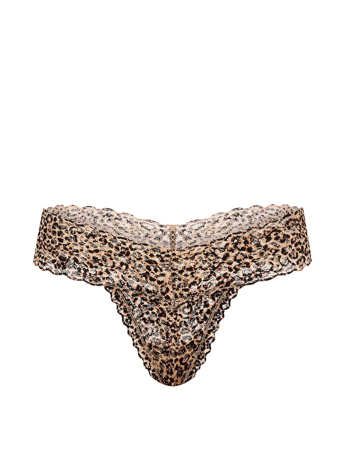 vs The Lacie Lace Thong Panty Leopard 3 of 3 