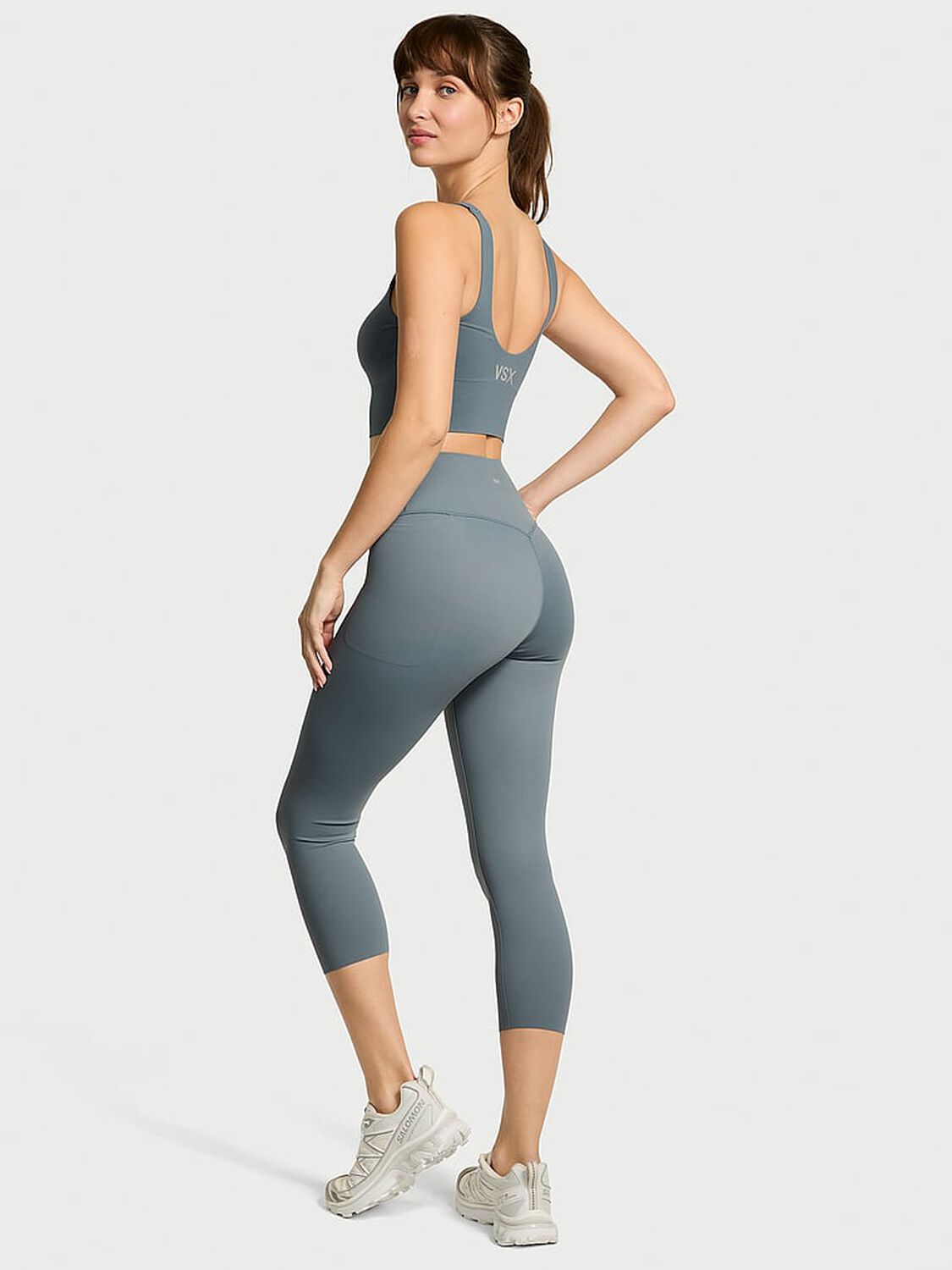 vs Vsx VSX Elevate™ Capri Legging Dark Steel 2 of 3 