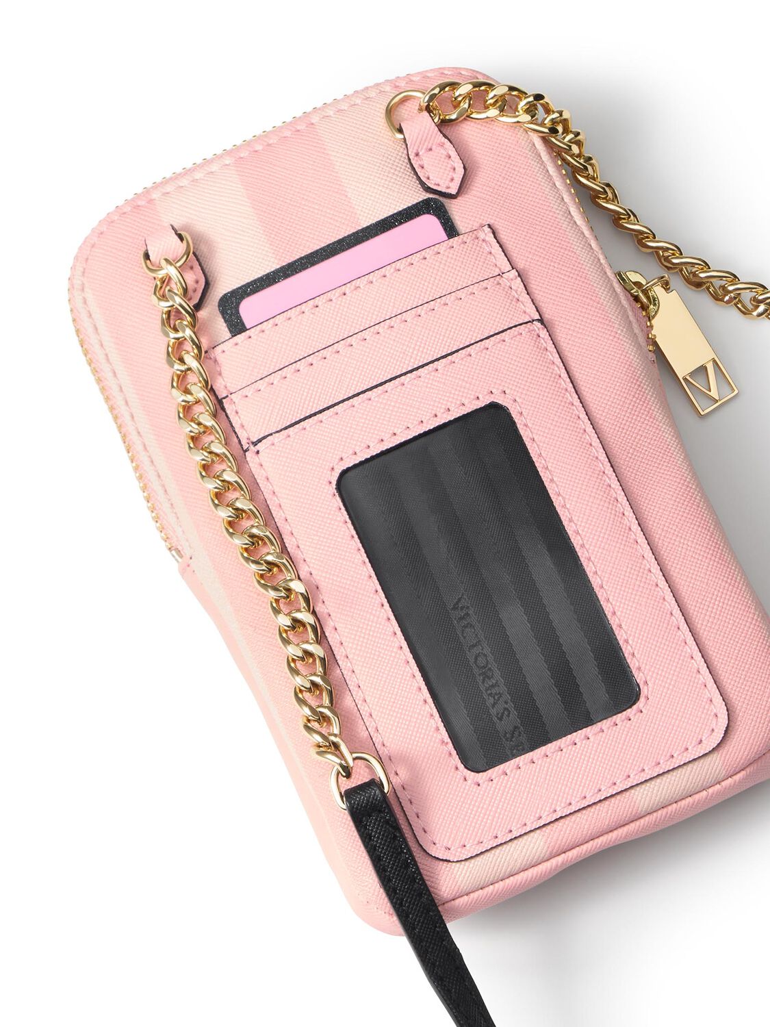 vs Accessories The Victoria Phone Crossbody Pink Stripe 1 of 1 