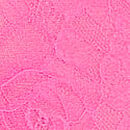 Sheer Rose Plunge Bodysuit, Ultre Pink, swatch